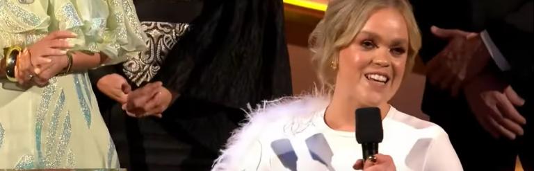Ellie Simmonds speech while holding her BAFTA award